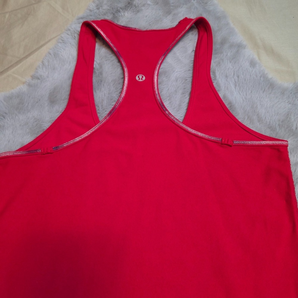 Lululemon Swiftly Tech Racerback Tank Top Red Small - Picture 6 of 6